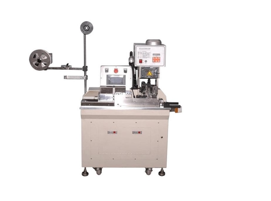 Custom Automated 20P Flat Cable Crimping Machine 2.2mm Max Dia.