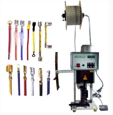 High Speed Terminal Crimping Machine Elegant  For Chain Terminal / AC Terminal