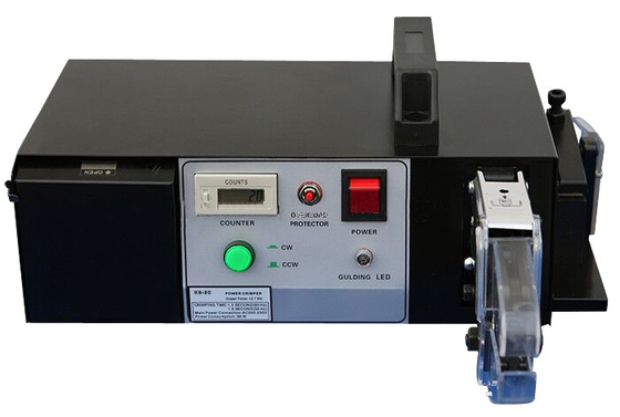 Electric Wire Stripping And Crimping Machine AC 100V - 125V For Loose Terminal