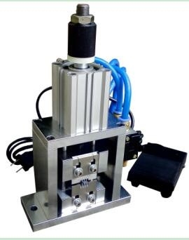 Φ40MM Cylinder Diameter Wire Stripping Machine For Cutting HDMI Cable Aluminum Foil
