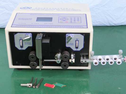 13 Section Automatic Wire Cutting Stripping Machine With Hard Tungsten Steel Blade Material